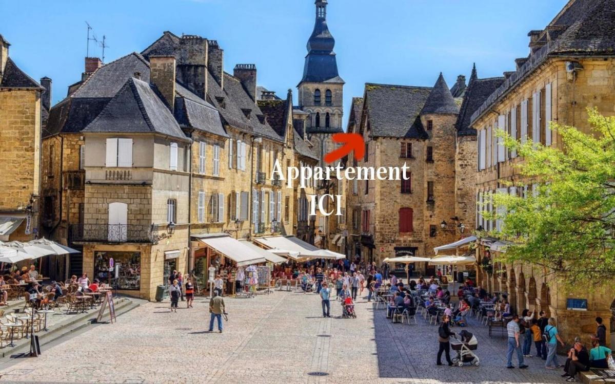 Caporizon-Sarlat L'Elegance-T2 Plein Centre Cite Medievale Exterior photo